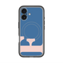 スリムプロテクションプレミアムケース with MagSafe［ オリジナル - initial color - F navy ］