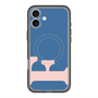 スリムプロテクションプレミアムケース with MagSafe［ オリジナル - initial color - F navy ］