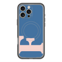 スリムプロテクションプレミアムケース with MagSafe［ オリジナル - initial color - F navy ］