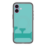 スリムプロテクションプレミアムケース with MagSafe［ オリジナル - initial color - F light green ］