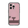 スリムプロテクションプレミアムケース with MagSafe［ オリジナル - initial color - F dusty pink ］
