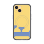 スリムプロテクションプレミアムケース with MagSafe［ オリジナル - initial color - F yellow ］