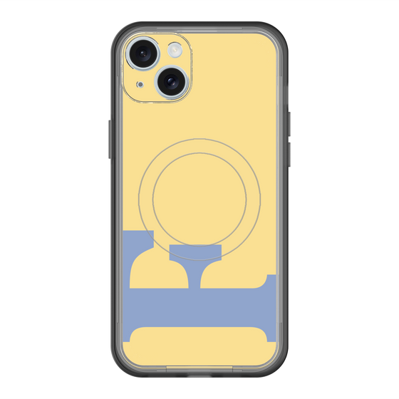 スリムプロテクションプレミアムケース with MagSafe［ オリジナル - initial color - F yellow ］