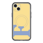 スリムプロテクションプレミアムケース with MagSafe［ オリジナル - initial color - F yellow ］