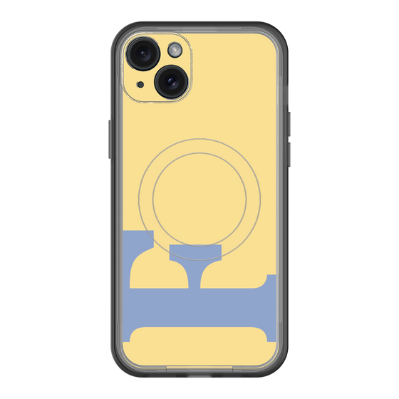 スリムプロテクションプレミアムケース with MagSafe［ オリジナル - initial color - F yellow ］
