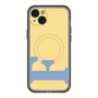 スリムプロテクションプレミアムケース with MagSafe［ オリジナル - initial color - F yellow ］