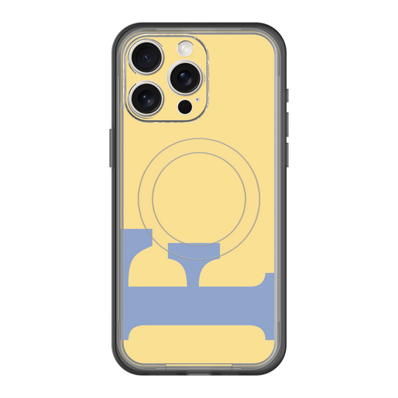 スリムプロテクションプレミアムケース with MagSafe［ オリジナル - initial color - F yellow ］