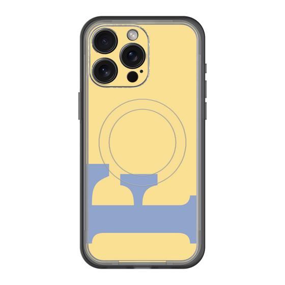 スリムプロテクションプレミアムケース with MagSafe［ オリジナル - initial color - F yellow ］