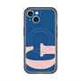 スリムプロテクションプレミアムケース with MagSafe［ オリジナル - initial color - G navy ］