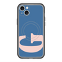 スリムプロテクションプレミアムケース with MagSafe［ オリジナル - initial color - G navy ］