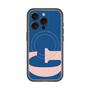 スリムプロテクションプレミアムケース with MagSafe［ オリジナル - initial color - G navy ］