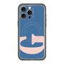 スリムプロテクションプレミアムケース with MagSafe［ オリジナル - initial color - G navy ］