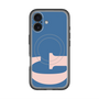 スリムプロテクションプレミアムケース with MagSafe［ オリジナル - initial color - G navy ］