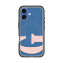 スリムプロテクションプレミアムケース with MagSafe［ オリジナル - initial color - G navy ］