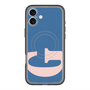 スリムプロテクションプレミアムケース with MagSafe［ オリジナル - initial color - G navy ］