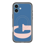 スリムプロテクションプレミアムケース with MagSafe［ オリジナル - initial color - G navy ］