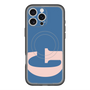 スリムプロテクションプレミアムケース with MagSafe［ オリジナル - initial color - G navy ］