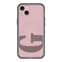 スリムプロテクションプレミアムケース with MagSafe［ オリジナル - initial color - G dusty pink ］
