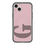 スリムプロテクションプレミアムケース with MagSafe［ オリジナル - initial color - G dusty pink ］