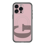 スリムプロテクションプレミアムケース with MagSafe［ オリジナル - initial color - G dusty pink ］