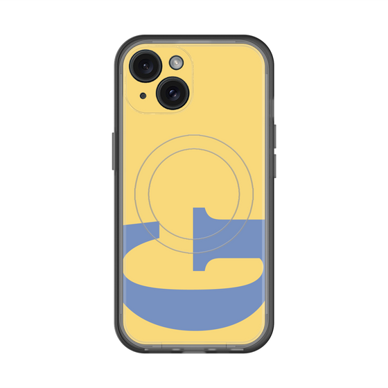 スリムプロテクションプレミアムケース with MagSafe［ オリジナル - initial color - G yellow ］