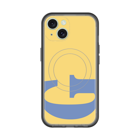 スリムプロテクションプレミアムケース with MagSafe［ オリジナル - initial color - G yellow ］