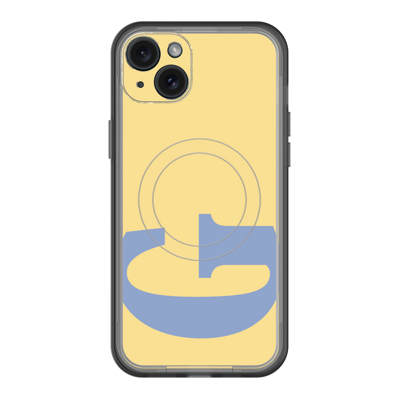 スリムプロテクションプレミアムケース with MagSafe［ オリジナル - initial color - G yellow ］