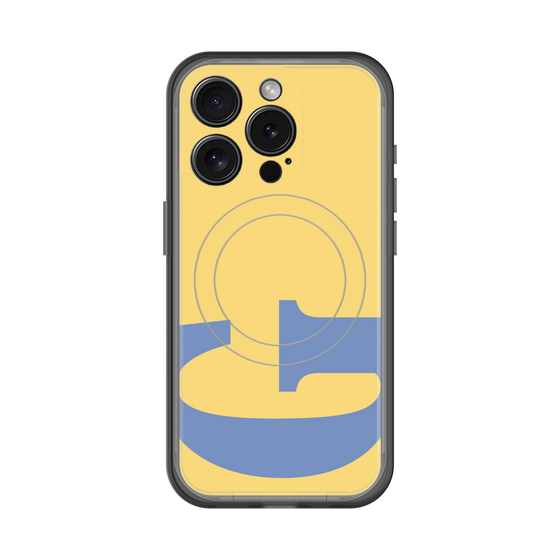 スリムプロテクションプレミアムケース with MagSafe［ オリジナル - initial color - G yellow ］