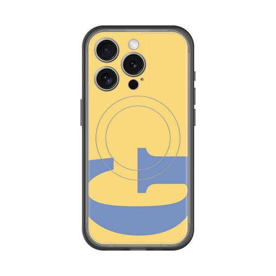 スリムプロテクションプレミアムケース with MagSafe［ オリジナル - initial color - G yellow ］