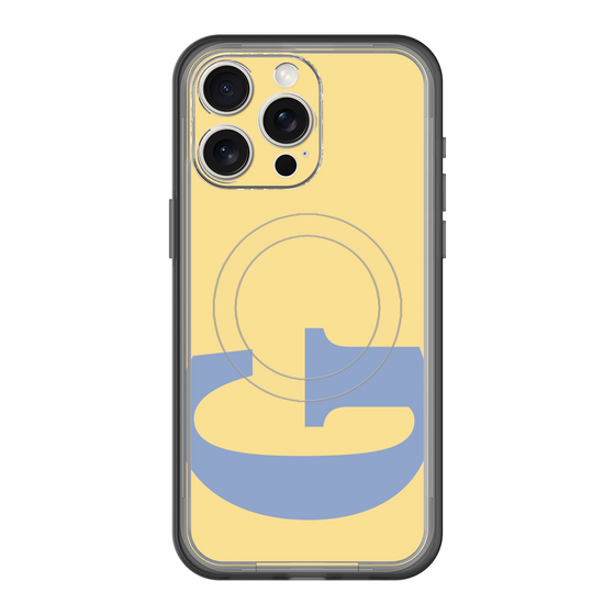 スリムプロテクションプレミアムケース with MagSafe［ オリジナル - initial color - G yellow ］