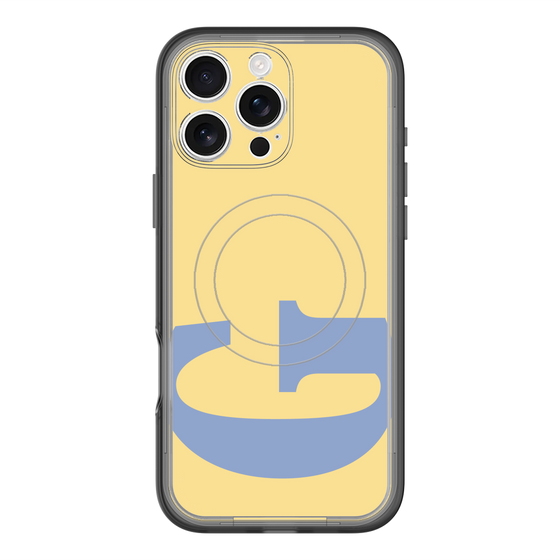 スリムプロテクションプレミアムケース with MagSafe［ オリジナル - initial color - G yellow ］
