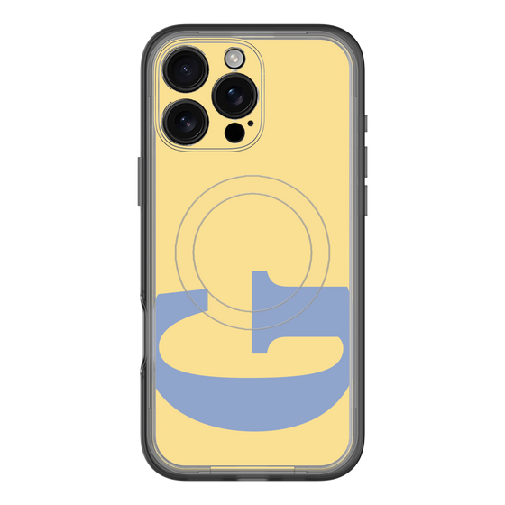 スリムプロテクションプレミアムケース with MagSafe［ オリジナル - initial color - G yellow ］