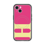 スリムプロテクションプレミアムケース with MagSafe［ オリジナル - initial color - H pink ］