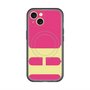 スリムプロテクションプレミアムケース with MagSafe［ オリジナル - initial color - H pink ］