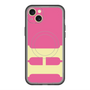 スリムプロテクションプレミアムケース with MagSafe［ オリジナル - initial color - H pink ］