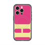 スリムプロテクションプレミアムケース with MagSafe［ オリジナル - initial color - H pink ］