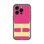 スリムプロテクションプレミアムケース with MagSafe［ オリジナル - initial color - H pink ］