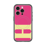 スリムプロテクションプレミアムケース with MagSafe［ オリジナル - initial color - H pink ］