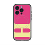 スリムプロテクションプレミアムケース with MagSafe［ オリジナル - initial color - H pink ］