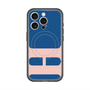 スリムプロテクションプレミアムケース with MagSafe［ オリジナル - initial color - H navy ］