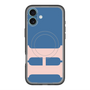 スリムプロテクションプレミアムケース with MagSafe［ オリジナル - initial color - H navy ］