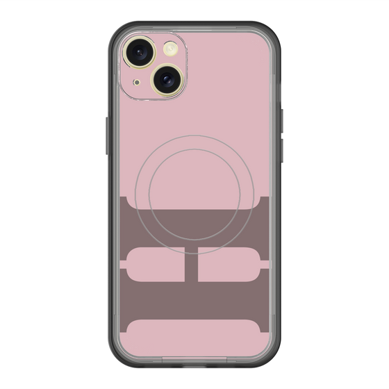 スリムプロテクションプレミアムケース with MagSafe［ オリジナル - initial color - H dusty pink ］