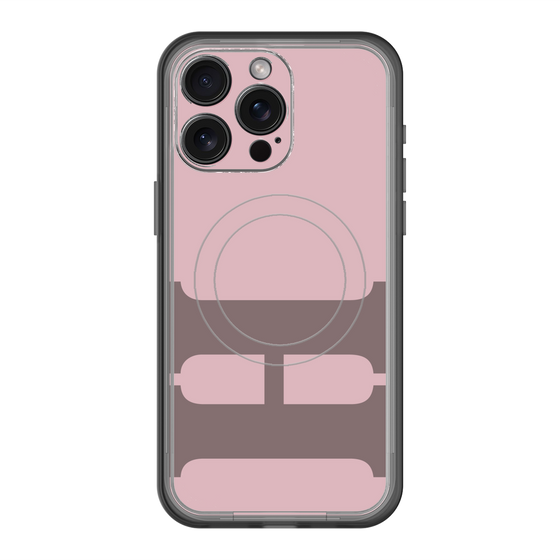 スリムプロテクションプレミアムケース with MagSafe［ オリジナル - initial color - H dusty pink ］