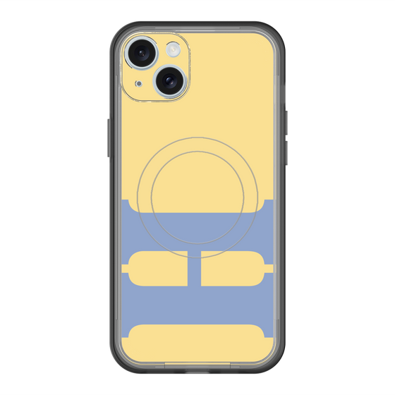 スリムプロテクションプレミアムケース with MagSafe［ オリジナル - initial color - H yellow ］