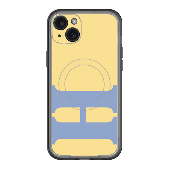 スリムプロテクションプレミアムケース with MagSafe［ オリジナル - initial color - H yellow ］