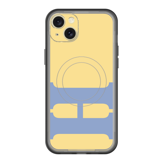 スリムプロテクションプレミアムケース with MagSafe［ オリジナル - initial color - H yellow ］