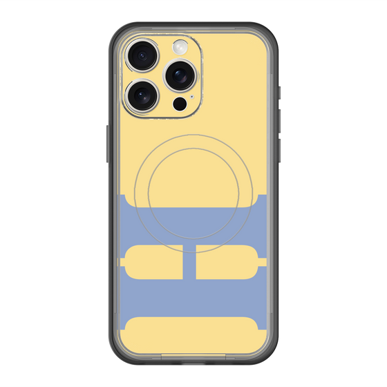 スリムプロテクションプレミアムケース with MagSafe［ オリジナル - initial color - H yellow ］