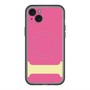 スリムプロテクションプレミアムケース with MagSafe［ オリジナル - initial color - I pink ］