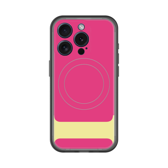 スリムプロテクションプレミアムケース with MagSafe［ オリジナル - initial color - I pink ］