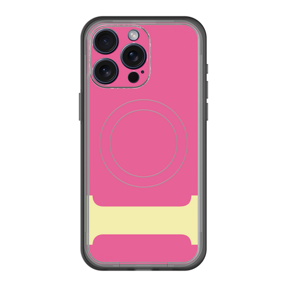 スリムプロテクションプレミアムケース with MagSafe［ オリジナル - initial color - I pink ］